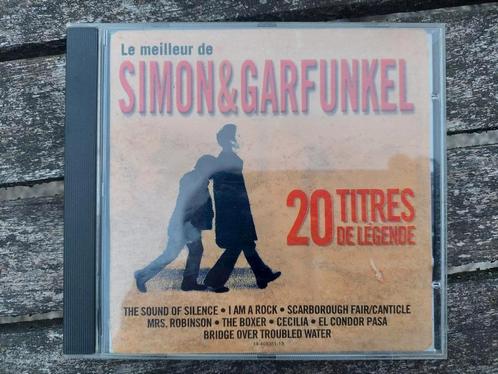 CD Le meilleur de Simon & Garfunkel 20 titres de légende, Cd's en Dvd's, Cd's | Rock, Zo goed als nieuw, Ophalen of Verzenden