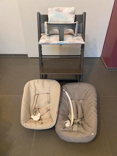 Triptrap oak grey - stoel + kussenset nieuw (nwp 354), Kinderen en Baby's, Kinderstoelen, Ophalen