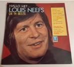 Vinyl LP Hallo met Louis Neefs 14 beste Hits Pop Levenslied, Enlèvement ou Envoi, Chanson réaliste ou Smartlap
