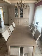 Eetkamer, Huis en Inrichting, Ophalen, Zo goed als nieuw, Landelijk, 4 tot 6 stoelen