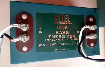 ALTEC Lansing  100 A   Bass Energizer, Enlèvement ou Envoi, Utilisé