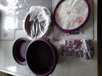 Cuiseur Vapeur Micro-onde Tupperware Violet + 8 ramequins, Ophalen, Zo goed als nieuw, Paars