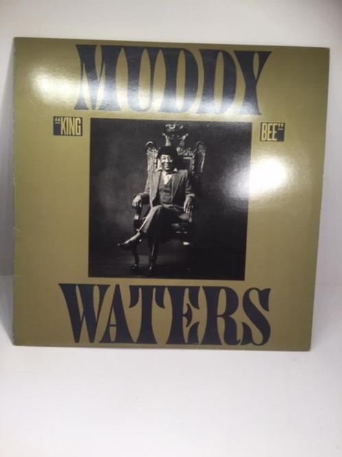 LP - Muddy Waters - King Bee ( Vinyl ), Cd's en Dvd's, Vinyl | Jazz en Blues, Zo goed als nieuw, Blues, 1980 tot heden, 12 inch