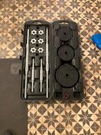 Kit haltères 50kg musculation corps complet, Sport en Fitness, Fitnessmaterialen, Ophalen, Zo goed als nieuw, Benen, Dumbbell