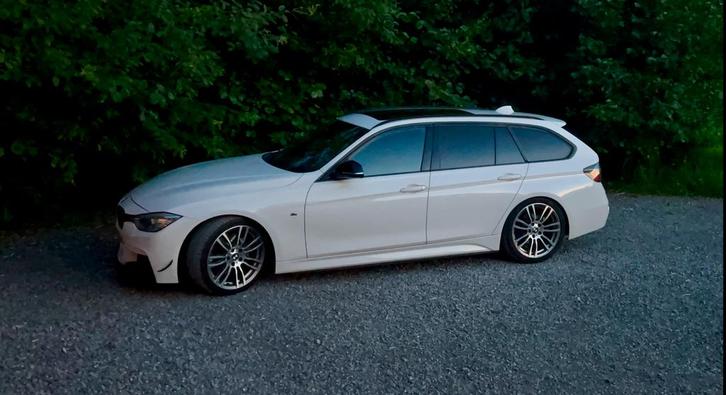 Bmw 318da Touring Pack M full Nouveau moteur, Auto's, BMW, Particulier, 3 Reeks, ABS, Achteruitrijcamera, Adaptieve lichten, Airbags