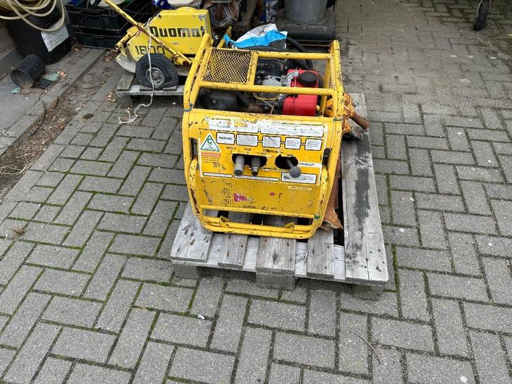 Hydraulische aggregaat met sloophamer – benzinemotor, Zakelijke goederen, Machines en Bouw | Overig, Ophalen