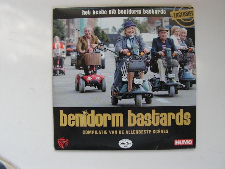 Dvd “Het beste uit Benidorm Bastards”., Cd's en Dvd's, Dvd's | Nederlandstalig, Zo goed als nieuw, Tv fictie, Overige genres, Alle leeftijden