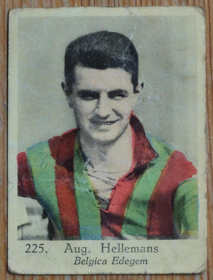 1930s (pre panini) 225 Augustinus Hellemans Belgica Edegem, Verzamelen, Sportartikelen en Voetbal, Gebruikt, Poster, Plaatje of Sticker