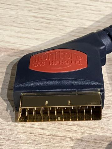SCART Monitor Das 1,5 Meter 24 Karaat Goud beschikbaar voor biedingen