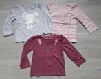 Longsleeve baby C&A maat 92 - 3 stuks, Kinderen en Baby's, Kinderkleding | Maat 92, C&A, Meisje, Ophalen of Verzenden, Zo goed als nieuw