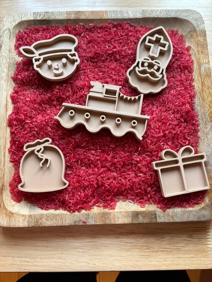 Sinterklaas - vulvormen / vultrays, Kinderen en Baby's, Speelgoed | Educatief en Creatief, Zo goed als nieuw, Ophalen of Verzenden