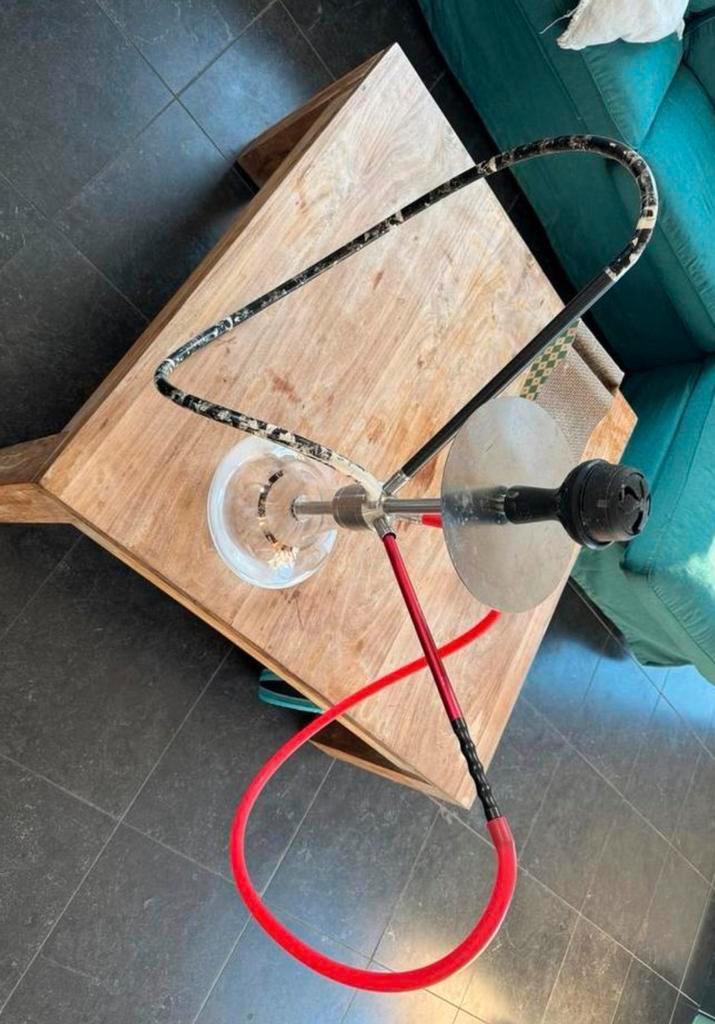 Chicha Steamulation Pro X Crystal avec accessoires complets, Huis en Inrichting, Tafels | Salontafels, Zo goed als nieuw, Ophalen of Verzenden