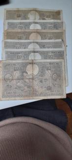 6 billets belges de 100 francs, Timbres & Monnaies, Enlèvement ou Envoi