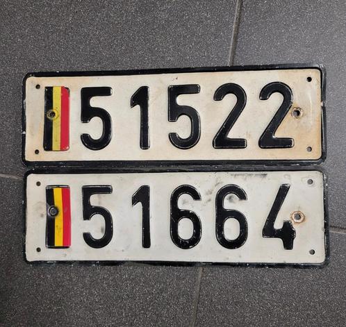 Ensemble de plaques d'immatriculation ABL à vendre !, Collections, Objets militaires | Général, Enlèvement ou Envoi