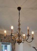 Kroonluchter, Huis en Inrichting, Lampen | Kroonluchters, Ophalen, Gebruikt, Oud koper