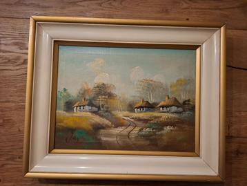 Schilderij in kader beschikbaar voor biedingen