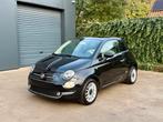 Fiat 500 1.2 Pano/Led/Virtual cockpit/carplay/ 12 M garantie, Auto's, Fiat, 4 zetels, USB, Leder en Stof, Zwart