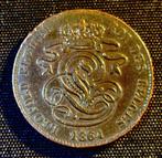 2 cents 1864 (4 tirets) - Léopold I, Timbres & Monnaies, Monnaies | Belgique, Envoi, Monnaie en vrac