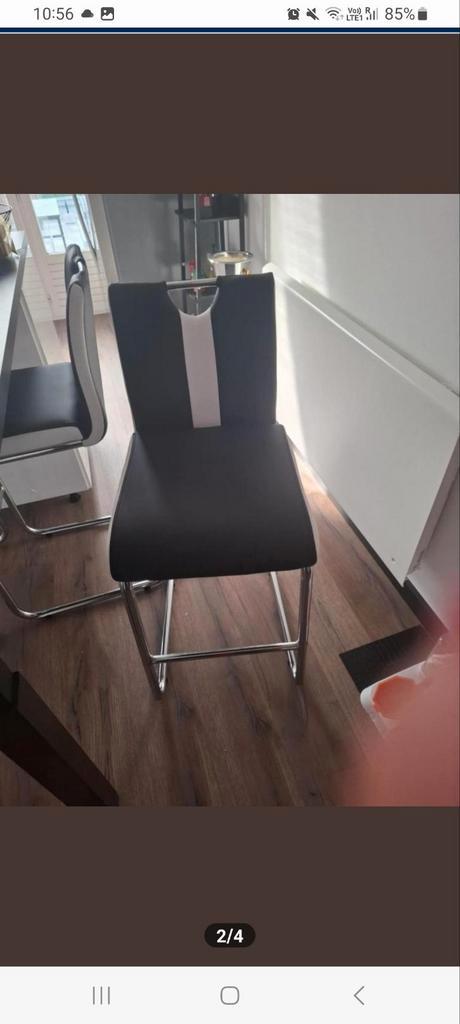 2 Chaises de bar cuisine, Maison & Meubles, Tabourets de bar, Comme neuf, Enlèvement