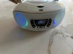 DAB radio, CD speler, MP3, USB Trevi  met lichteffect.., Ophalen, Zo goed als nieuw, Radio, Met cd-speler