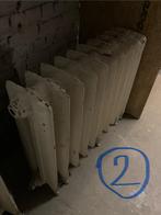 7 gietijzeren radiatoren, Bricolage & Construction, Chauffage & Radiateurs, Radiateur, Enlèvement