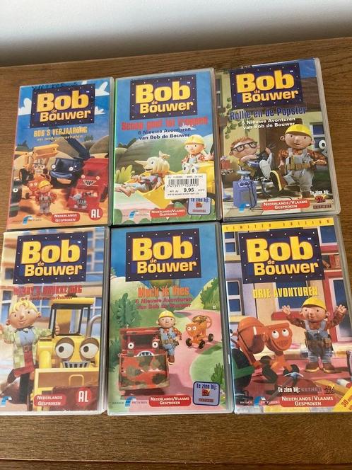 Videocassette Bob De Bouwer ( per cassette € O,50), Cd's en Dvd's, Dvd's | Kinderen en Jeugd, Zo goed als nieuw, Tv fictie, Avontuur