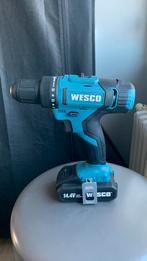 Visseuse Wesco + batterie 1.5Ah, Bricolage & Construction, Outillage | Foreuses, Enlèvement, Neuf