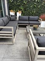 Lounge set buiten, Tuin en Terras, Tuinsets en Loungesets, Ophalen, Gebruikt, 6 zitplaatsen, Aluminium