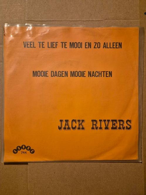 Vinyl singeltje Jack Rivers, Cd's en Dvd's, Vinyl | Nederlandstalig, Gebruikt, Ophalen of Verzenden