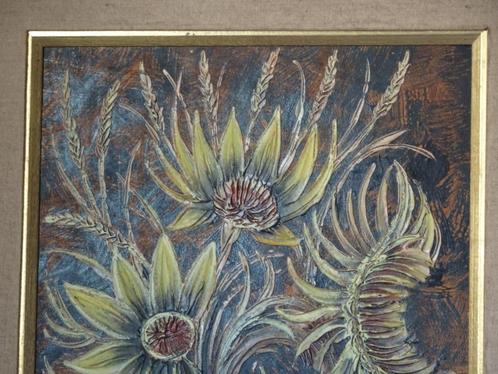 ‘ KOMEN & GAAN ‘ - Lijst authentiek - Gesigneerd - Op doek, Antiek en Kunst, Kunst | Schilderijen | Klassiek, Ophalen of Verzenden