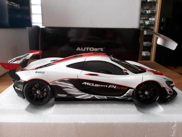 Autoart 1/18 Mclaren P1 GTR wit  beschikbaar voor biedingen