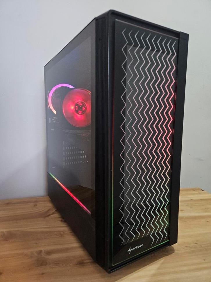 Gaming PC i5-10400F GTX 1070 16GB 256GB SSD 1TB HDD, Computers en Software, Desktop Pc's, Zo goed als nieuw, HDD, SSD, Gaming