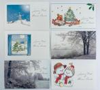 Vintage kerst/nieuwjaar (+/- 1950-1960), Frans opschrift., Ophalen, 1940 tot 1960, Ongelopen