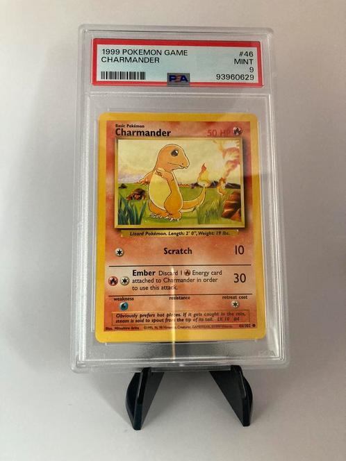 Charmander #46 PSA9, Hobby & Loisirs créatifs, Jeux de cartes à collectionner | Pokémon, Comme neuf, Enlèvement ou Envoi