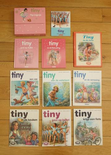 10 boeken & koffertje Tiny, Enlèvement ou Envoi, Utilisé