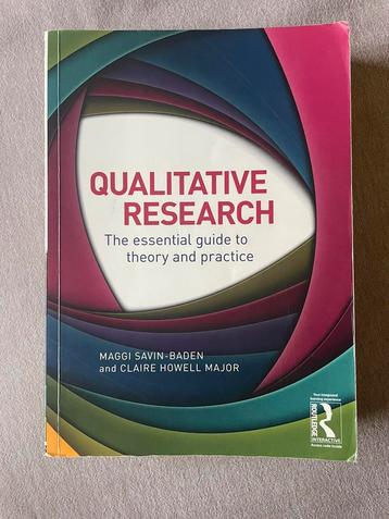 Maggie Savin- Baden - Qualitative Research  beschikbaar voor biedingen