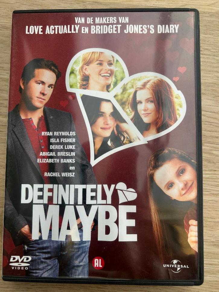 DVD definitely maybe, CD & DVD, DVD | Comédie, Comme neuf, Comédie romantique, Tous les âges, Enlèvement ou Envoi