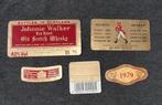 Johnnie Walker Red label whisky 1979 etiket, Overige typen, Overige gebieden, Ophalen of Verzenden, Zo goed als nieuw