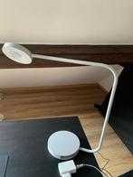 IKEA touch grijze bureaulamp, Huis en Inrichting, Lampen | Tafellampen, Moderne, Metaal, Zo goed als nieuw, 50 tot 75 cm