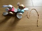 Janod zigolos houten trekspeeltje Konijn, Kinderen en Baby's, Speelgoed | Houten speelgoed, Ophalen, Zo goed als nieuw, Duw- of Trekspeelgoed