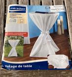 Nappe table haute 60cm diam, Neuf