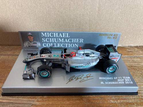 Michael Schumacher 1:43 Mercedes GP F1 Team MGP W01 2010, Verzamelen, Automerken, Motoren en Formule 1, Nieuw, Formule 1, Ophalen of Verzenden