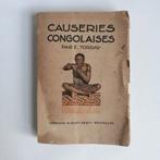 E. TORDAY  - Causeries Congolaises, Boeken, Geschiedenis | Wereld, Gelezen, Ophalen of Verzenden