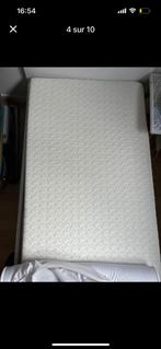 Lit évolutif 140X70 Quax Blanc avec matelas et sa protection, Ophalen, Gebruikt, 70 tot 85 cm, 140 tot 160 cm