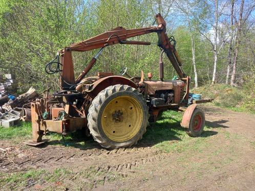 Avto MTZ50 avec grue, Zakelijke goederen, Landbouw | Tractoren, Overige merken, tot 80 Pk, Oldtimer, Ophalen