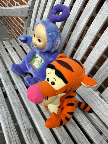 Teletubbie en Tijgetje beschikbaar voor biedingen