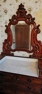 Commode avec miroir, Antiquités & Art, Enlèvement