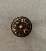 Kastdeurknop (24) in messing - vintage, Antiek en Kunst, Ophalen of Verzenden