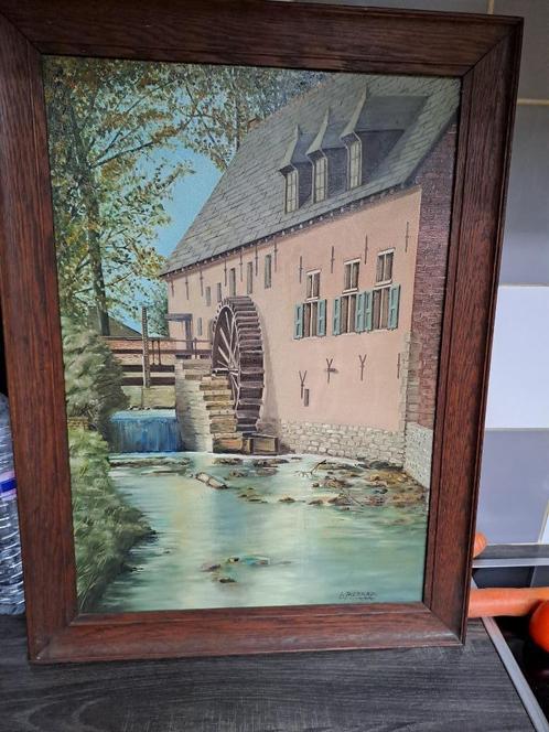 Schilderij L Pierard, Antiek en Kunst, Kunst | Schilderijen | Klassiek, Ophalen of Verzenden