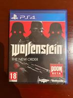 Wolfenstein: The New Order PS4 spel, Games en Spelcomputers, Gebruikt, Vanaf 18 jaar, Ophalen of Verzenden, Online